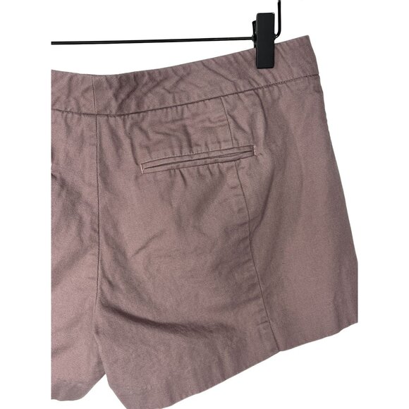 Gap Shorts Womens Size 4 Small Chinos Cotton Solid Flat Front Casual Summer - Picture 7 of 14